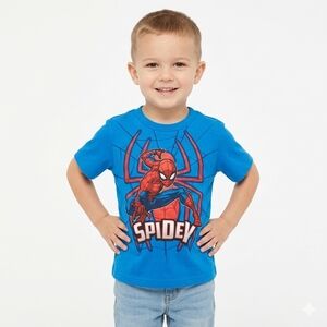 Marvel  spiderman t-shirt‎ toddler kids 2 years